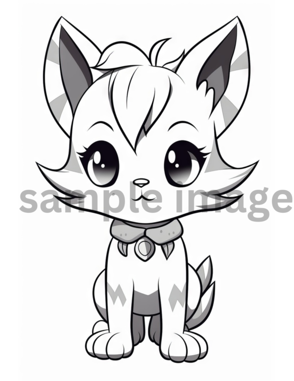 Adorable House Pets coloring book