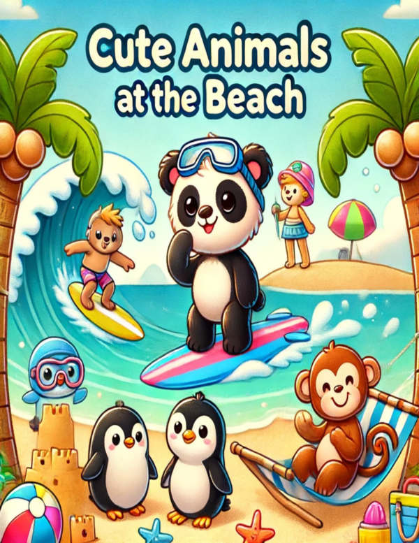 Cute Animals at the Beach