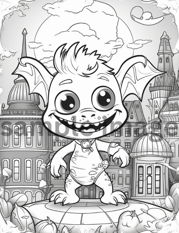 Enchanted Monsters coloring book