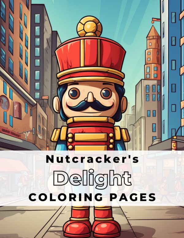 nutcracker coloring book