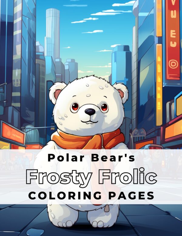 Polar Bear Coloring Book